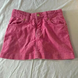 The children’s place - pink  sparkle, corduroy skirt. Size 4